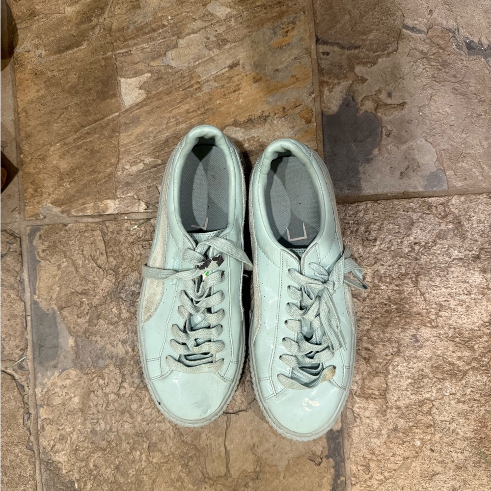 Puma Women's Sneakers in Light Blue